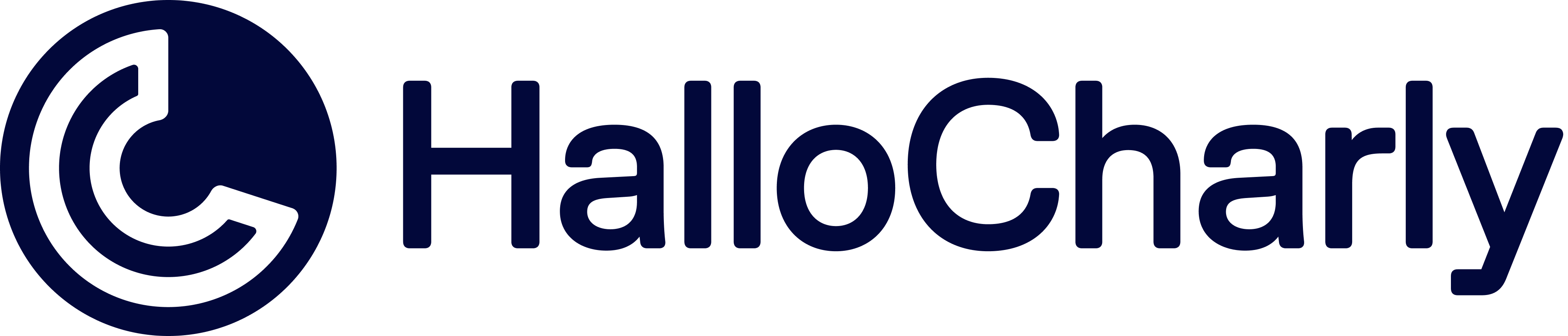HalloCharly Logo (Navy)